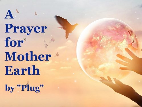 A Prayer for Mother Earth Title Page with By Plug